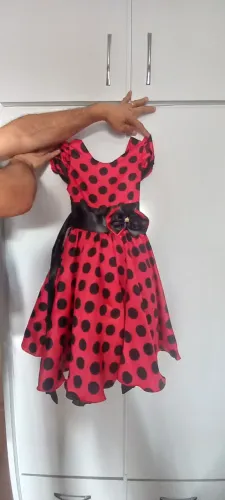 Vestido de POÁ infantil