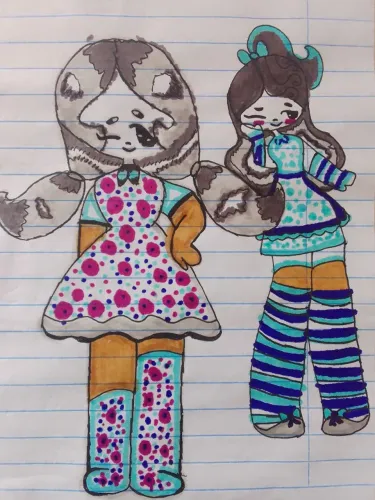 Desenhos feitos a mão