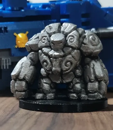 golem kingmaker promo pathfinder battles d&d huge miniatura rpg mestre earth elemental lor