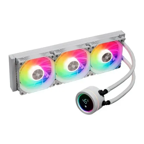 [NOVO] Water Cooler 360mm White Pichau Aqua 360X, ARGB - com NF e Garantia