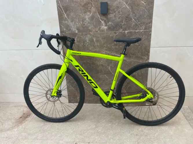 Vendo bicicleta Rino Kalibur na cor amarelo neon aro 700c