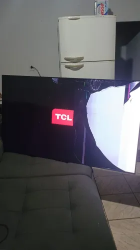 Tv 65 polegadas com tela quebrada 
