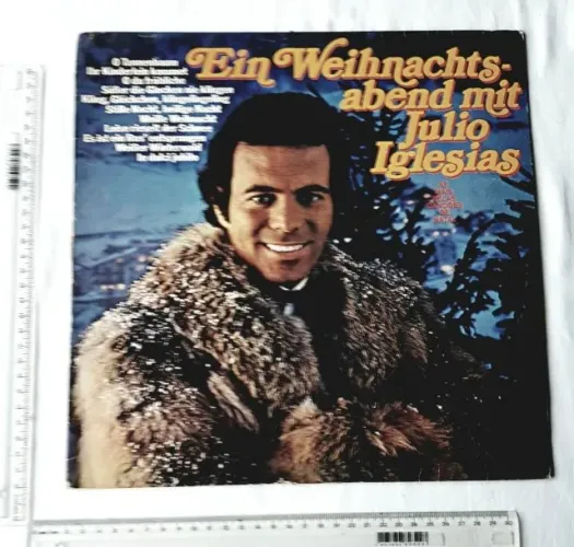 Disco Vinil - Julio Iglesias - Ein Weihnachts-abend (As Mais Belas Canções de Natal) 1984