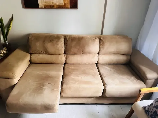 Sofá retrátil 3 lugares
