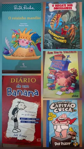 Doação livros infantis e infanto juvenis