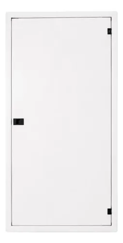 Quadro Distribuição 121x49cm Metal Com Porta E Espelho