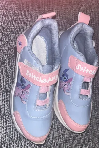 Par tênis infantil Stitch & Angel