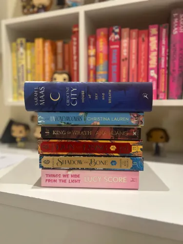Lote de livros importados