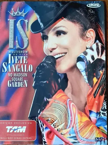 DVD Ivete Sangalo ao vivo no Madison Square Garden "Lacrado"