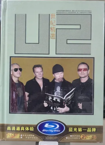 Blu Ray U2 - Discografia completa - lacrado sem uso.
