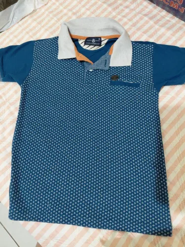 Camisa infantil gola polo tamanho 6 anos