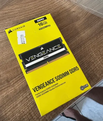 Memória RAM notebook 16GB dd5 4800mhz 