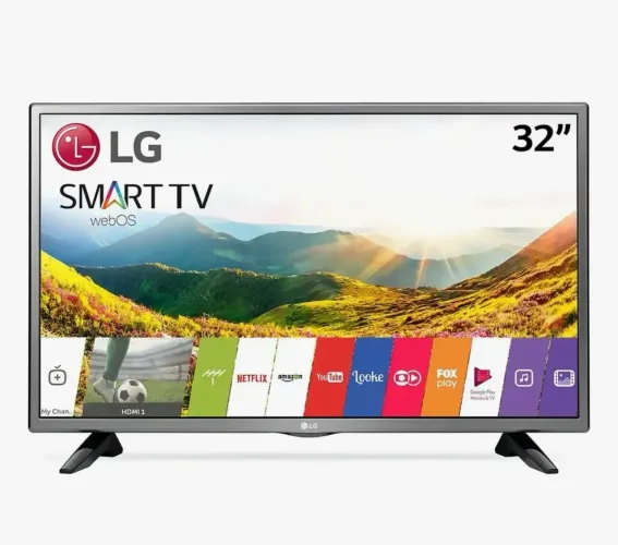 SMARTV LG 32 POLEGADAS COM SUPORTE ATRÁS