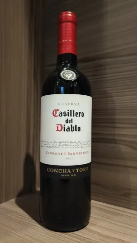 Vinho tinto Casillero Del Diablo Cabernet Sauvignon 2021