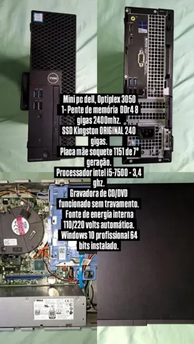 CPU MINI DELL OPTIPLEX 3050