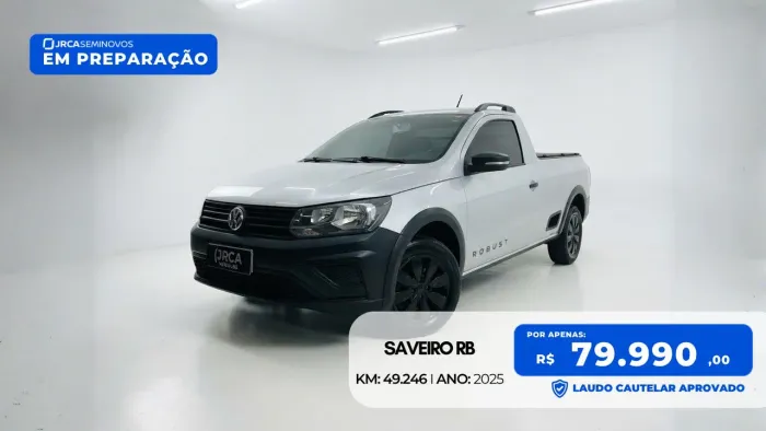 Volkswagen Saveiro Robust 1.6 Total Flex 16V 2025