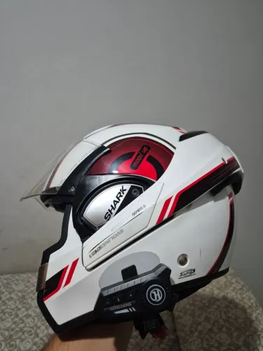 Capacete Shark Moov Up Tam. 58 + Intercomunicador!
