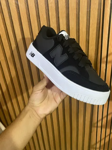 Tênis New Balance CT300 Preto Branco Plataforma Casual feminino original