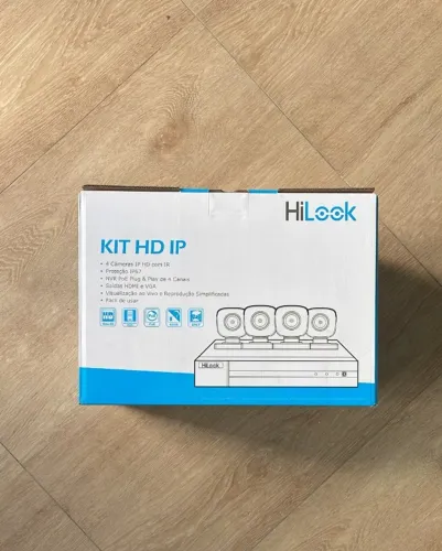 KIT DE SEGURANÇA HD IP HILOOK