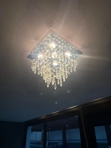 Lustre com Cristais
