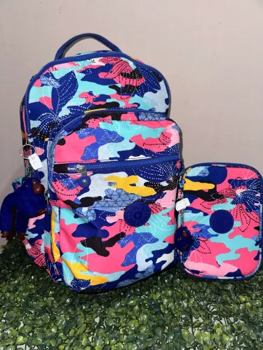 Mochila + Estojo Kipling Original