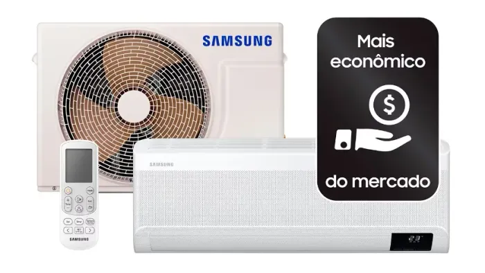 Ar-condicionado Split Samsung Inverter Windfree Ai 12.000 Btus Frio Sem Vento Ar12dyfaawkn