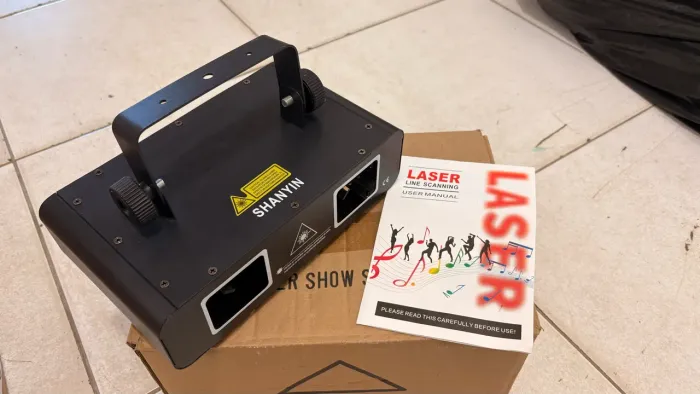 Luz de palco a laser DMX