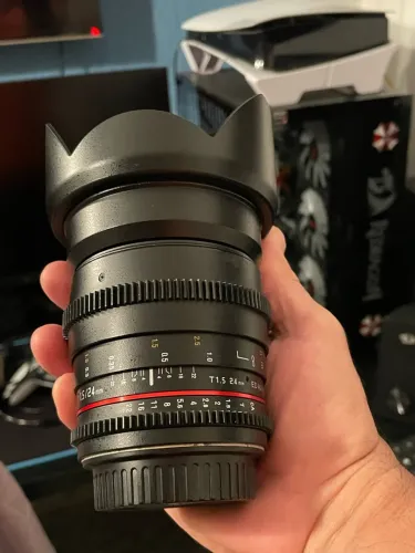 Lente Rokinon 24mm T1.5 Cine DS