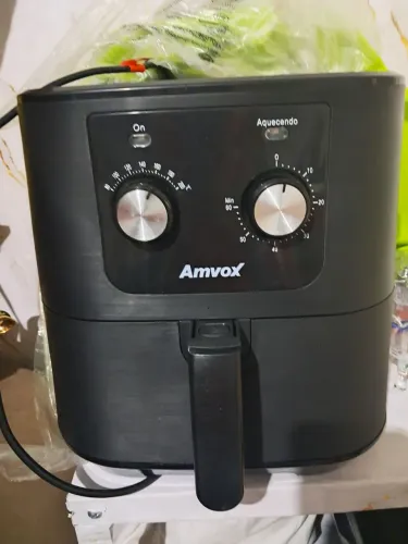 Airfryer eletrica 7 litros amor arf 1255 M black