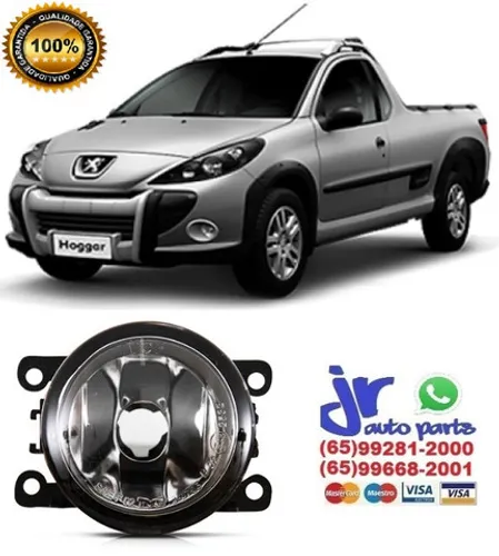 Par Farol de Milha Peugeot Hoggar 10 11 12 13 14 Neblina Auxiliar