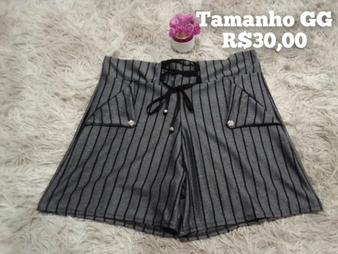 Short feminino tamanho GG com elastano