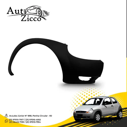 Parachoque Dianteiro Ford Ka 2003 à 2008 LD Texturizado
