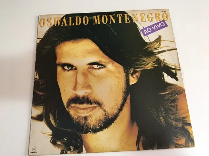 Vinil Oswaldo Montenegro ao vivo