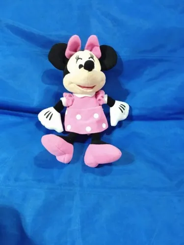 Pelúcia Minnie Rosa 20cms Original Disney Store