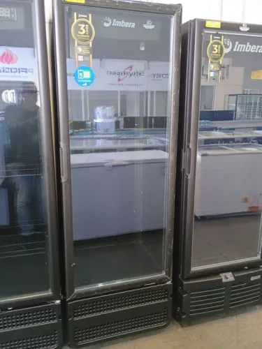 Refrigerador vertical 454lts total Black