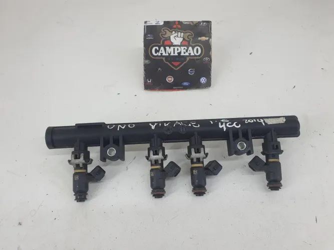 Flauta Bicos Injetores Fiat Uno Vivace 1.0 2014