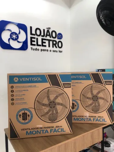 Ventilador de Parede 50cm Ventisol 135W - Monta Fácil