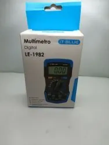 Multímetro Digital LE-1982 - IT BLUE - Novo
