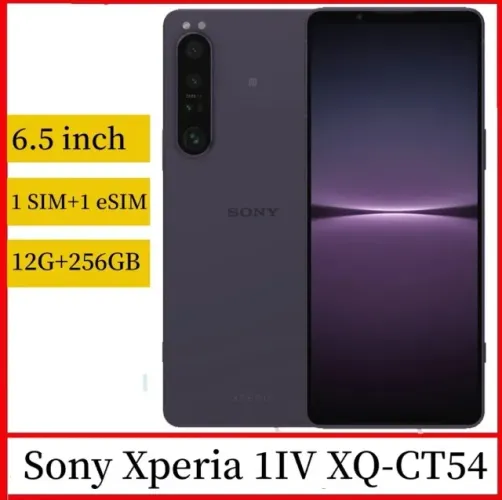 Sony Xperia 1 IV E-SIM 5G 256 gb 12gb snapdragon 8 GEN 1 OCTA-CORE 6,5" TRIPLA 12mpx VERS?