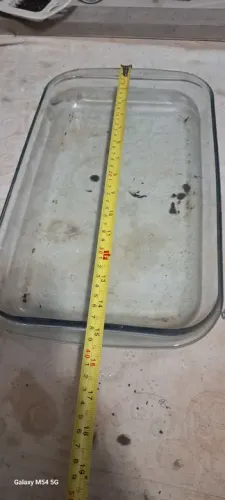 Forma de Vidro Retangular para Assados