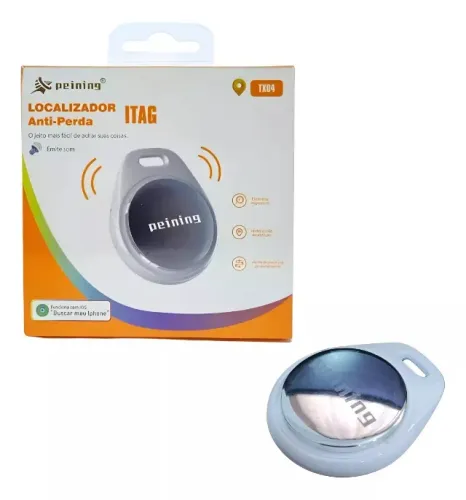 Mini Rastreador ITag De Localização Para Objetos e Pets - Funciona com iPhone e iPad