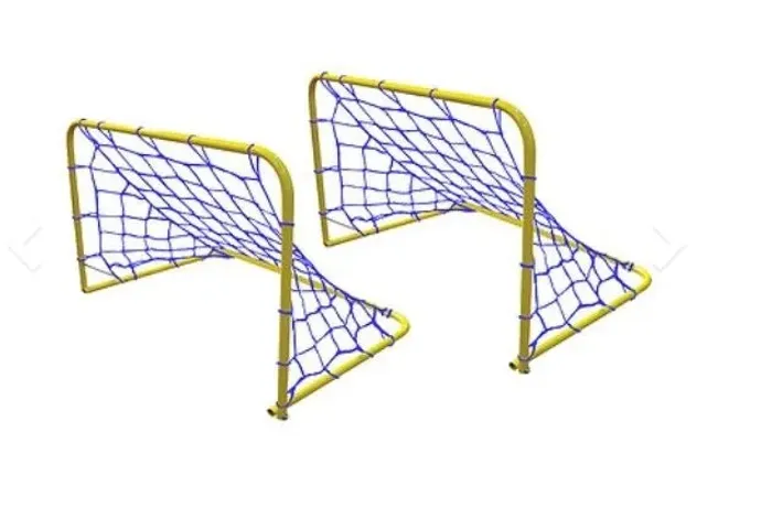 Par Mini Traves Golzinho Futebol 78x53x0,07 cm Em Aço Pintado UltimaX Klopf 4008