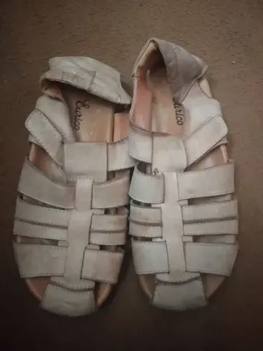 Sandália casa Eurico 47 couro