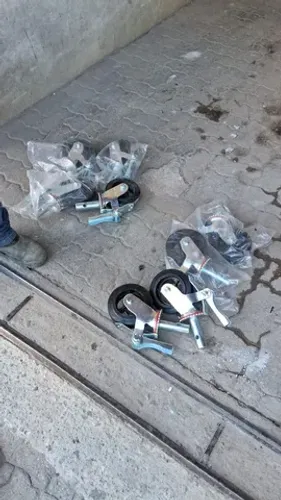 Rodízio borracha profissional 
