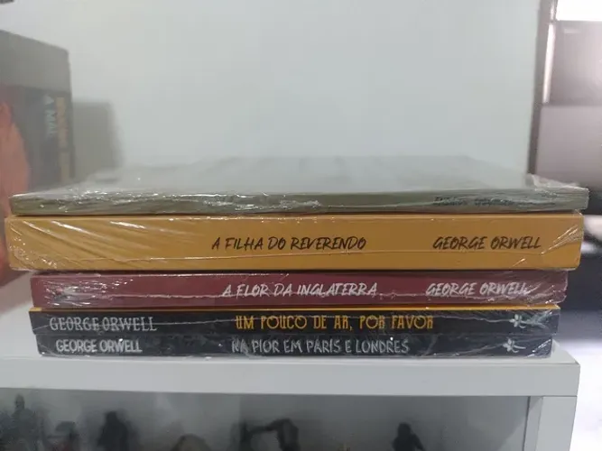 Coleção 5 livros George Orwell (Novos/Lacrados)