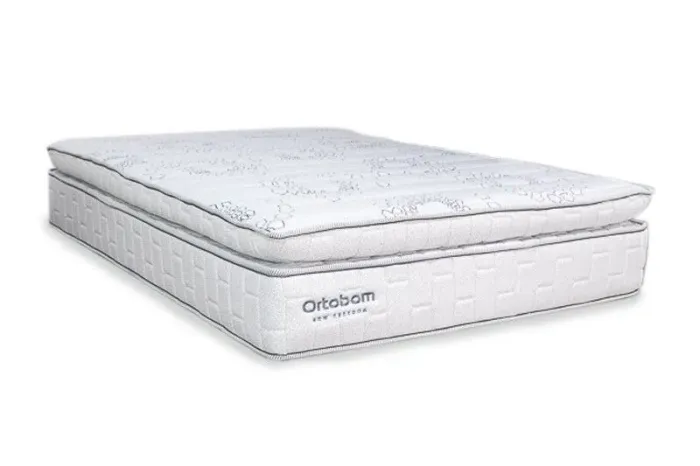 Colchão Queen New Freedom Molas Ensacadas e Pillow Top rf5218m