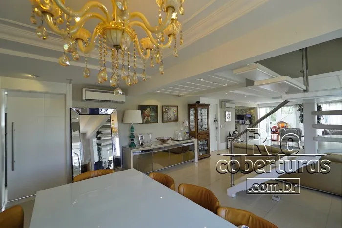 Cobertura à venda no Jardim Europa. Barra da Tijuca. 4 Suítes.