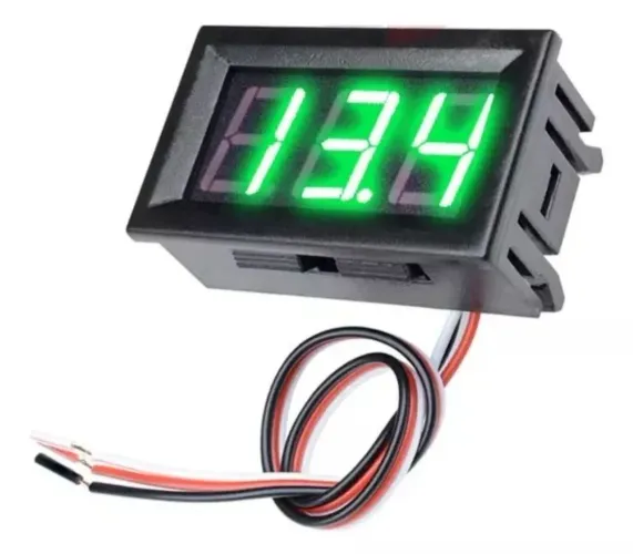 Voltímetro 12v-24v
