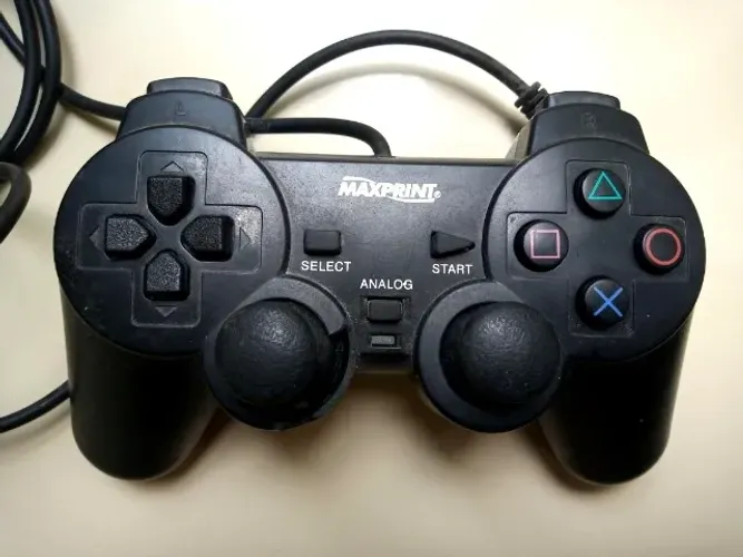 Kit com 2 Microfones + Controle PS3 com fio