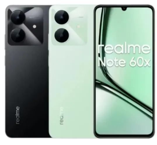 Smartphone Realme Note 60X 4G 64GB / 3GB Ram Versao Global Lacrado Entrega grátis 